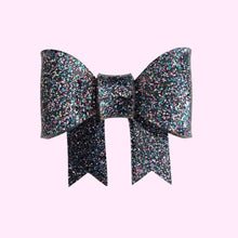 Load image into Gallery viewer, Galaxy Glitter Bow Brooch
