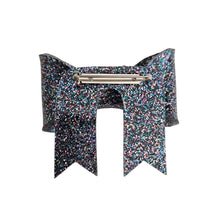 Load image into Gallery viewer, Galaxy Glitter Bow Brooch
