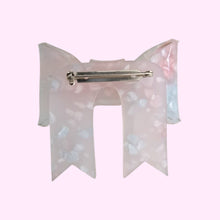 Load image into Gallery viewer, Pink Petal Bow Brooch
