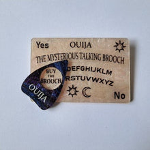 Load image into Gallery viewer, SALE 30% off - Bad Influence Ouija Board - Pale pink and purple glimmer
