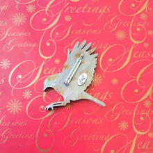 Load image into Gallery viewer, Flying Pink Bird Brooch
