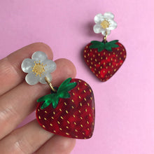 Load image into Gallery viewer, Strawberry Love Dangles
