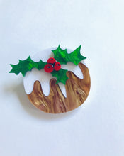 Load image into Gallery viewer, Christmas Pudding Brooch
