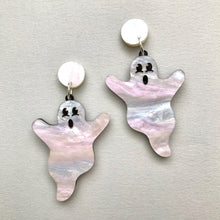 Load image into Gallery viewer, Ghosty Statement Earrings
