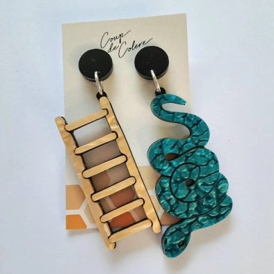 Large Snakes and Ladders Earrings