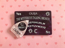 Load image into Gallery viewer, SALE 30% off - Bad Influence Ouija Board - Purple and pink marble
