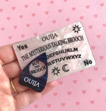 Load image into Gallery viewer, SALE 30% off - Bad Influence Ouija Board - Pink and Purple glimmer
