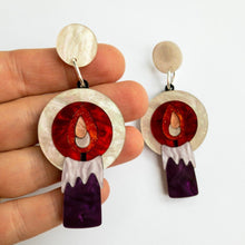 Load image into Gallery viewer, Midnight Mass Candle Earrings
